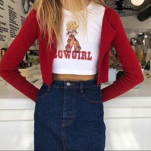 cowgirl baby tee